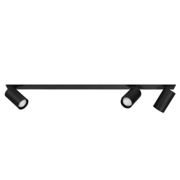 Wpuszczana w sufit lampa Bora 1618 listwa ze spotami czarny