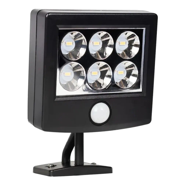 Solarna ogrodowa lampa Depo EKO0616 LED 1,05W 6500K IP44 czarny
