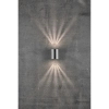 Ścienna lampa na elewacje Canto 49701034 LED 10,6W 3000K IP44 srebrny