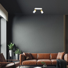 Reflektorowa LAMPA sufitowa JOKER MLP6129 Milagro metalowa OPRAWA plafon regulowane reflektorki białe złote