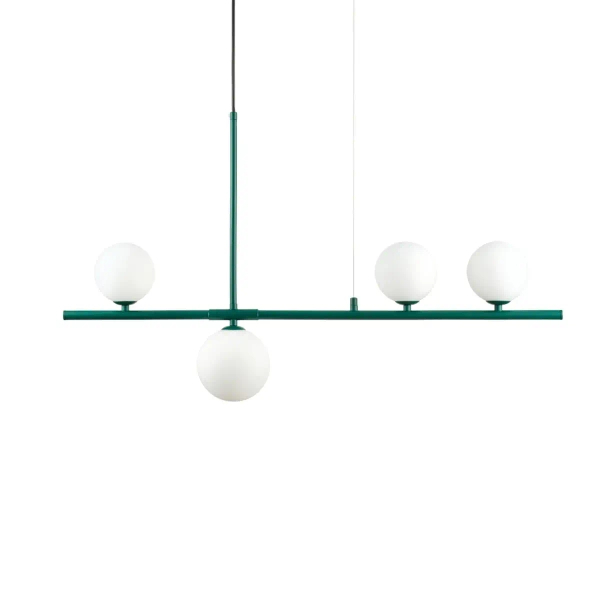 Kulista lampa wisząca MODERNO DN1506 green szmaragdowa 4xG9 kule