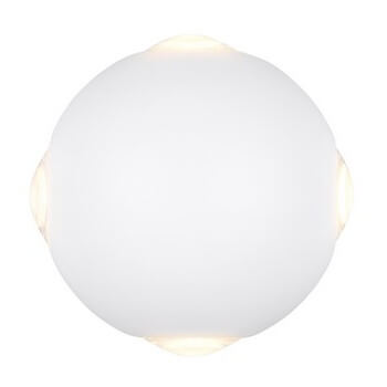 Tarasowa lampa ścienna Avisio 246760431 Trio LED 2W 3000K IP54 bańka biała
