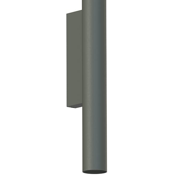 Kinkiet stick podłużny góra dół Fourty 10893 Nowodvorski tuba jedwabisty grafit