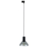Industrialna szynowa lampa 1-fazowa Tracer 10680 szklana przydymiony czarny