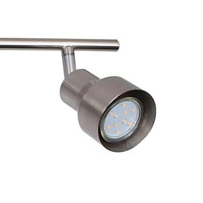 Natynkowa lampa Blake 3186 reflektorki chromowane na listwie do kuchni