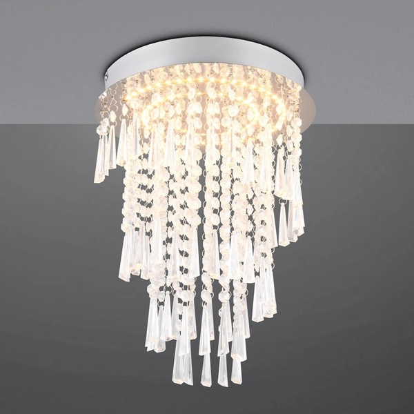 Sufitowa lampa Pomp R67341106 LED 18W 2700-6500K przezroczysty chrom