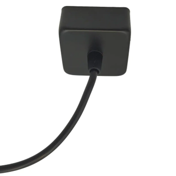 Kwadratowa podsufitka do szynoprzewodu Magnet Line TLV-A09S Yaskr czarna