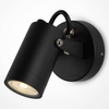 Lampa ścienna elewacyjna Scope O025WL-01B regulowana tuba czarna