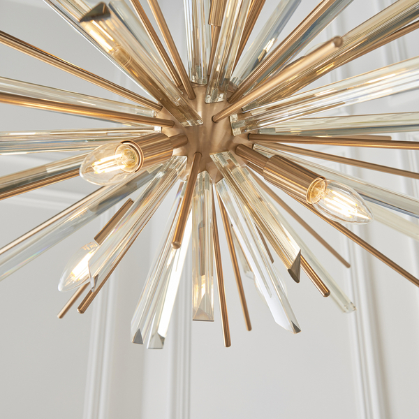 Wisząca lampa designerska L&-181935 Light& gwiazda mosiądz