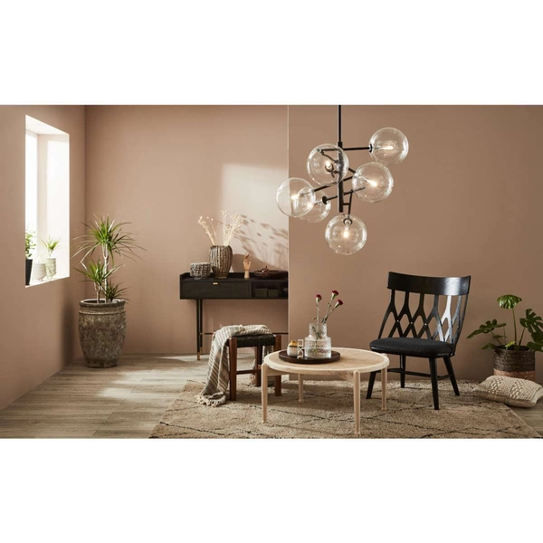 Wisząca LAMPA hygge ANDREW 107748 Markslojd szklana OPRAWA molekuły bubbles kule balls sticks czarne przezroczyste