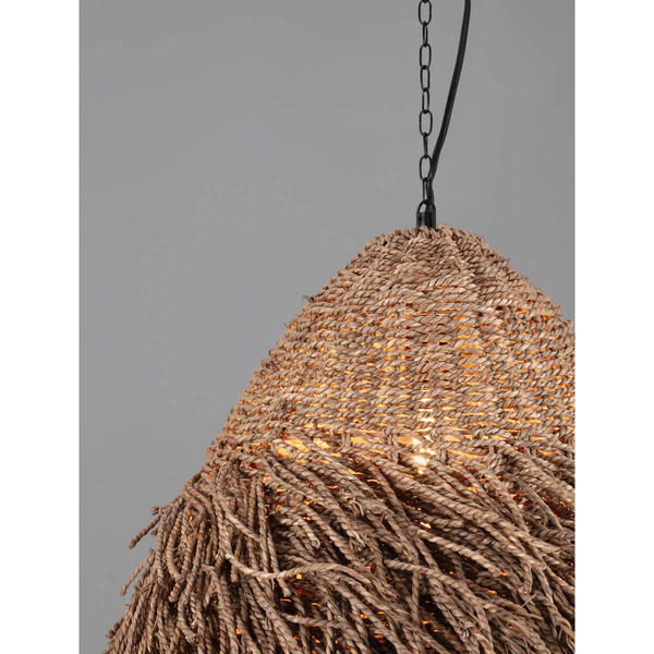 Wisząca lampa ekologiczna JACINTO LE44521 do jadalni eco naturalna