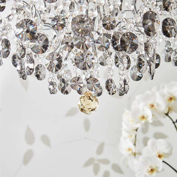 LAMPA wisząca HIDDEN GEM 107416 Markslojd kryształowa OPRAWA zwis glamour crystal przezroczysty przydymiony