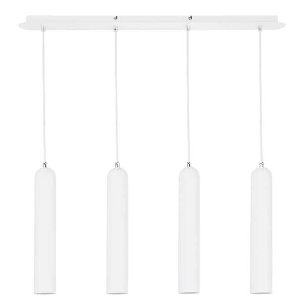 Wielopunktowa lampa wisząca TUBO AZ1239 Azzardo tuby biały