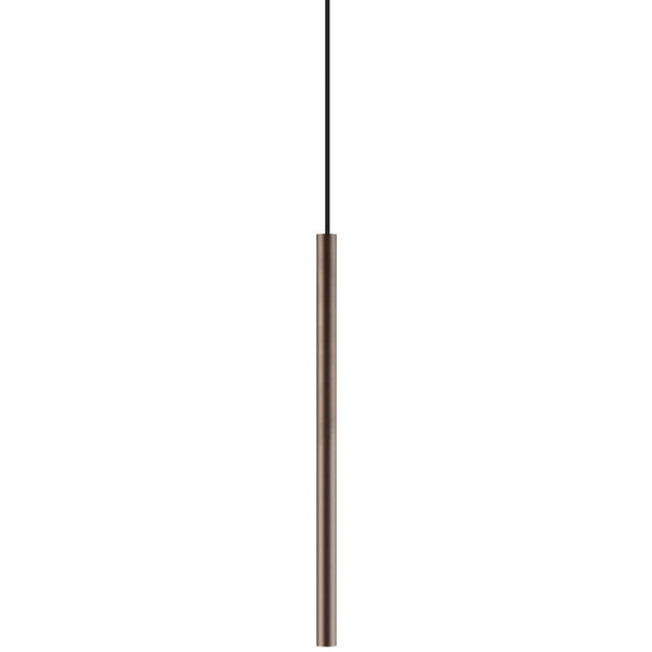 Wisząca lampa kuchenna Laser 10451 Nowodvorski nad wyspę sopel brązowa
