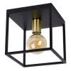 Salonowa lampa sufitowa RUBEN 00124/01/30 Lucide loft czarny złoty