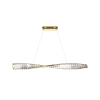 Kryształowa lampa wisząca Krone P097PL-L28BS3K LED 27W 3000K mosiądz