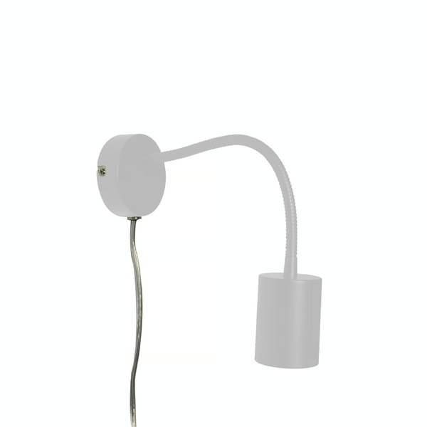Ścienna lampa regulowana EXPLORE 2113261001 z włącznikiem na peszlu biały