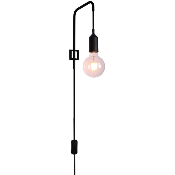 Kinkiet ścienny LAREN LEDEA 50401190 loftowa metalowy czarny