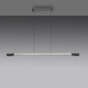 Wisząca lampa listwa HOOP 2732-33 LED 24W 3000K antracyt srebrny