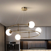 Lampa wisząca Balance MOD317PL-04G kule balls złota