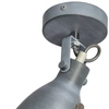 Industrialna lampa kinkiet CRODO 91-71101 reflektorek regulowany szary