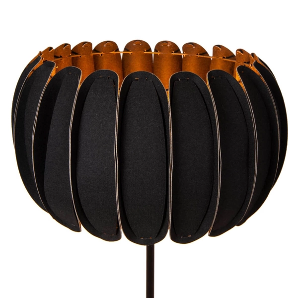 Podłogowa lampka do czytana Spencer 34745/81/30 filc czarna