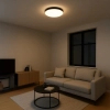 Salonowy plafon sufitowy Maya ML1831 LED 36W 4000K okrągły czarny
