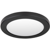 LAMPA sufitowa LASSE 12379-18B Globo okrągła OPRAWA plafon LED 18W 3000K - 6500K metalowy czarny