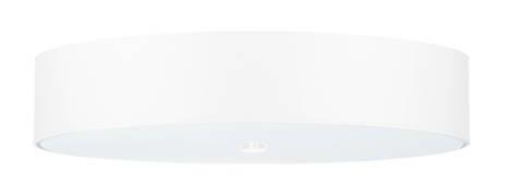 LAMPA sufitowa SL.0809 okrągła OPRAWA plafon abażurowy biały