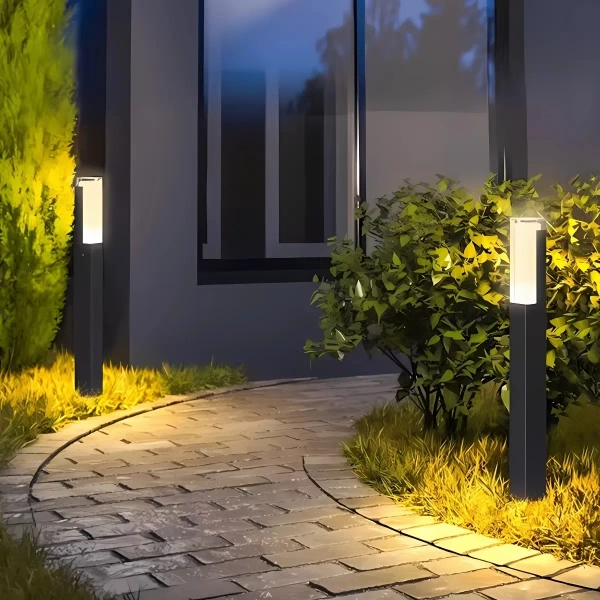 Ogrodowa lampa słupek Gondor SOGON LED 10W 3000K czarny