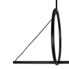 Lampa wisząca Stick MSE1501100534 geometryczna LED 12W czarna