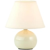 Abażurowa lampka stołowa Primo 61047/28 ceramiczna beżowy