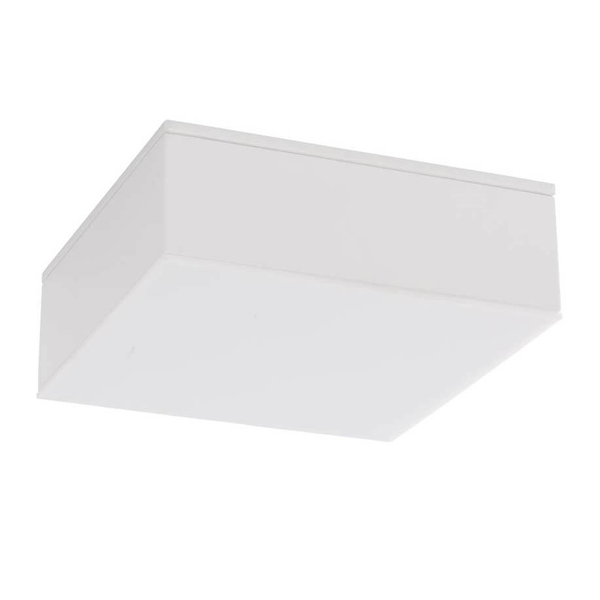 LAMPA sufitowa TOTTORI IL 8403 Shilo kwadratowa OPRAWA plafoniera LED 10W 4000K do łazienki natynkowa IP44 biała