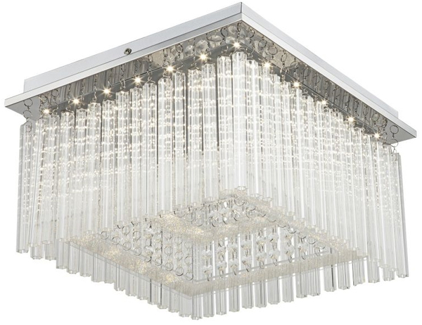 Sufitowa lampa Vince 68567-21 szklane pręty LED 21W 4000K chrom