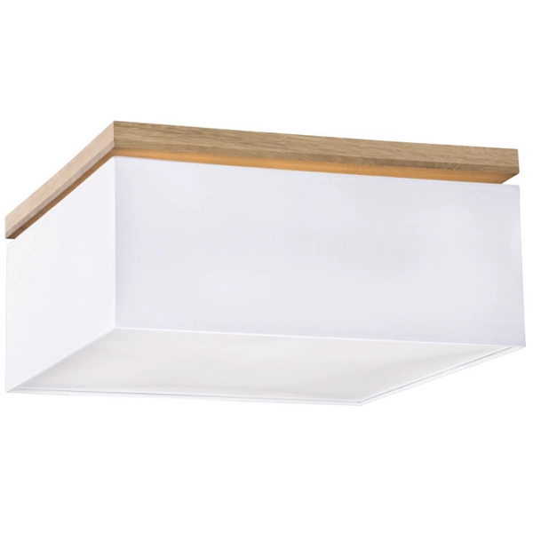 Lampa sufitowa VERTIGA 34521474 kwadratowa plafoniera skandynawska biała