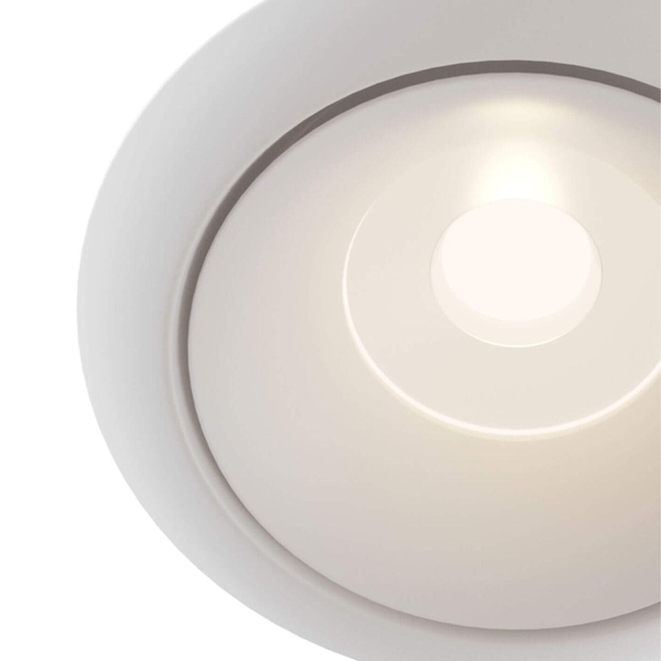 Lampa spot podstropowa Yin DL030-2-01W okrągła biała