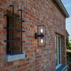 Elewacyjna LAMPA ogrodowa FLAIR 5288804012 Lutec zewnętrzna OPRAWA ścienna outdoor IP44 czarna przezroczysta