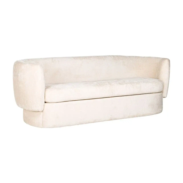 Ogniotrwała wygodna sofa Donatella S5132 FR WHITE Richmond Interiors stylowa biała