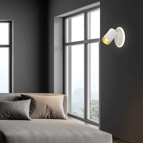 Kinkiet ścienny regulowany Parma LP-0612/1WS WH Light Prestige LED 3000-6000K biały