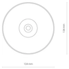 Spot LAMPA sufitowa OS 8740 Nowodvorski okrągła OPRAWA metalowa LED 20W 3000K tuba downlight biały