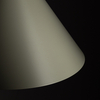 Salonowa lampa wisząca ZENITH 11482 stożek szałwiowy