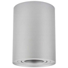 Downlight LAMPA sufitowa SLP6320 MDECO metalowa OPRAWA spot natynkowy tuba okrągła srebrna