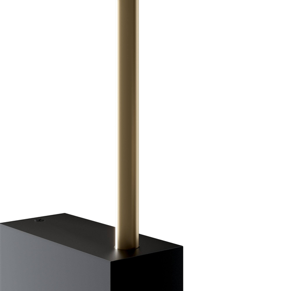 Naścienna lampa Pars C070WL-L6GB3K LED 6W 3000K podłużna złota