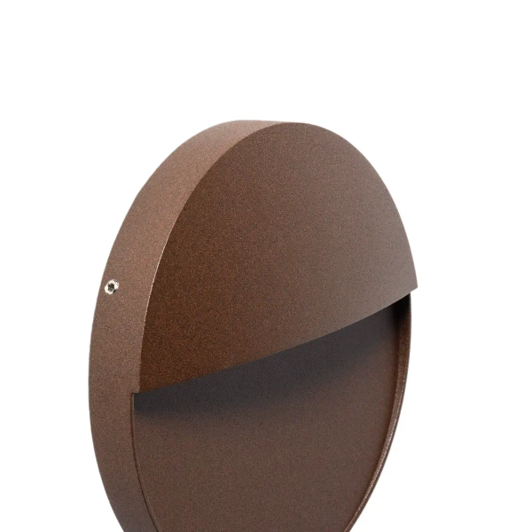 Zewnętrzna ścienna lampa Lunaria ABR-LZKO-BR LED 6W 2200-4000K IP54 brązowa