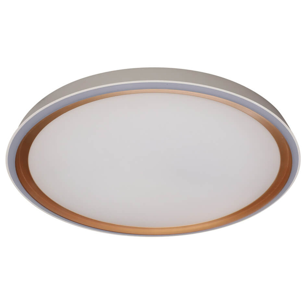 Plafon Rende PLF-63728-3K4K6K-GD-WH-SL LED 47W 3000-6000K IP44 złoty biały