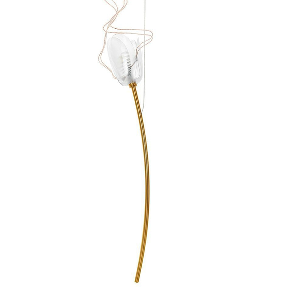 Wisząca lampa salonowa Tulippe MSE1501100170 Moosee kwiaty złote