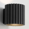 Lampa ścienna AURA czarna SL.1786 ryflowana tuba 1xG9