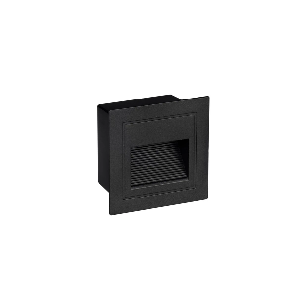 Elewacyjna lampa wpust NORVEZO LE75323 LED 3W 3000K IP65 biała czarna