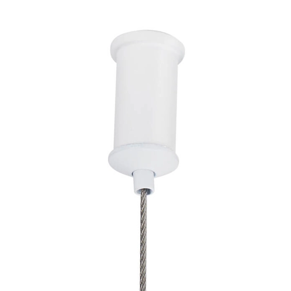 Wisząca lampa nad wyspę Minima MP0095-L120_WH LED 20W 3000K listwa metal biały