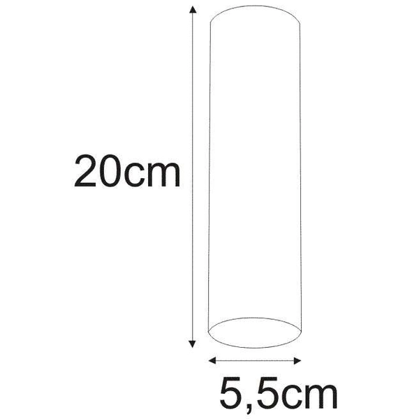Plafon LAMPA sufitowa Mile K-4415 Kaja okrągła OPRAWA metalowa tuba natynkowa białe
